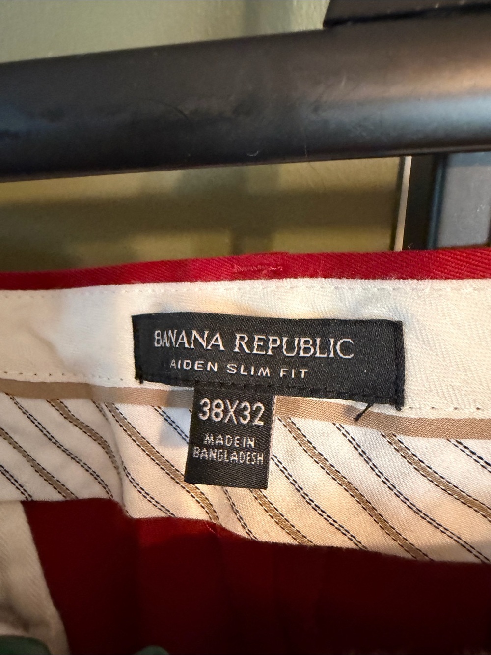 Banana Republic Olive and Red Chino Pants Set - Picture 3 of 6